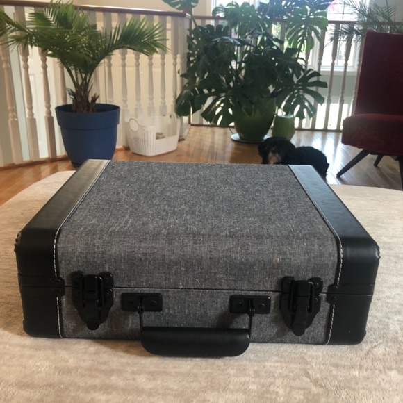 Crosley Radio Executive Smoke Record Player - Picture 3 of 4